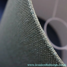 Load image into Gallery viewer, LARGE 1970s TREMAEN "Gwarra" Lamp Base &amp; Original Hessian Shade by Peter Ellery
