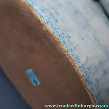 Load image into Gallery viewer, LARGE 1970s TREMAEN "Gwarra" Lamp Base &amp; Original Hessian Shade by Peter Ellery
