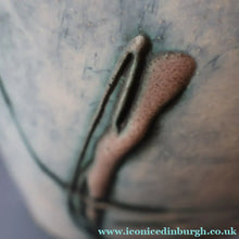 Load image into Gallery viewer, LARGE 1970s TREMAEN "Gwarra" Lamp Base &amp; Original Hessian Shade by Peter Ellery
