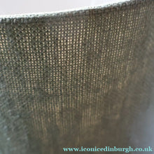 Load image into Gallery viewer, LARGE 1970s TREMAEN "Gwarra" Lamp Base &amp; Original Hessian Shade by Peter Ellery
