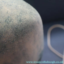 Load image into Gallery viewer, LARGE 1970s TREMAEN "Gwarra" Lamp Base &amp; Original Hessian Shade by Peter Ellery
