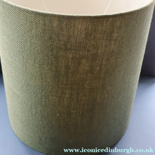 Load image into Gallery viewer, LARGE 1970s TREMAEN "Gwarra" Lamp Base &amp; Original Hessian Shade by Peter Ellery
