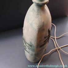 Load image into Gallery viewer, LARGE 1970s TREMAEN "Gwarra" Lamp Base &amp; Original Hessian Shade by Peter Ellery
