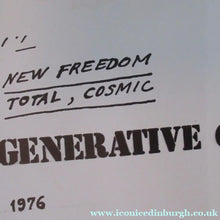 Load image into Gallery viewer, LARGE 1976 Poster for Generative Code Art Exhibition by PAUL NEAGU. Signed in pencil. - Signed Poster
