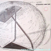 Load image into Gallery viewer, LARGE 1976 Poster for Generative Code Art Exhibition by PAUL NEAGU. Signed in pencil. - Signed Poster
