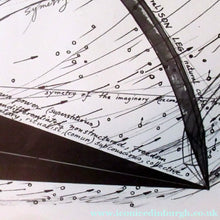 Load image into Gallery viewer, LARGE 1976 Poster for Generative Code Art Exhibition by PAUL NEAGU. Signed in pencil. - Signed Poster
