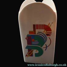 Load image into Gallery viewer, 1980s ROSENTHAL Studio-Line Porcelain "Alphabet" Vase. Designed by Marcello Morandini. 11 inches
