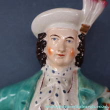 Load image into Gallery viewer, LARGE 19th Century Staffordshire Figurine of a Gardener at a Stream. 14 1/4 inches
