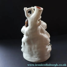 Load image into Gallery viewer, Large 19th Century Staffordshire Spill Vase of the Poet Robert Burns and Highland Mary. 10 3/4 inches - Staffordshire

