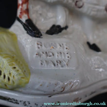 Load image into Gallery viewer, Large 19th Century Staffordshire Spill Vase of the Poet Robert Burns and Highland Mary. 11 3/4 inches - Staffordshire
