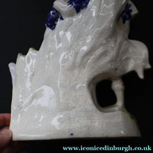 Load image into Gallery viewer, Large 19th Century Staffordshire Spill Vase of the Poet Robert Burns and Highland Mary. 12 inches - Staffordshire Figure
