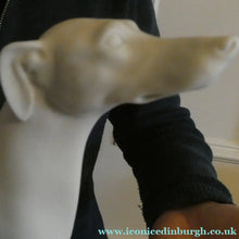 Load image into Gallery viewer, LARGE and Beautifully Modelled Antique Parian Model of a Reclining Greyhound. 11 1/2 inches

