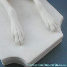 Load image into Gallery viewer, LARGE and Beautifully Modelled Antique Parian Model of a Reclining Greyhound. 11 1/2 inches - British Ceramics
