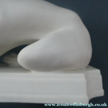 Load image into Gallery viewer, LARGE and Beautifully Modelled Antique Parian Model of a Reclining Greyhound. 11 1/2 inches - British Ceramics
