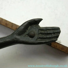 Load image into Gallery viewer, Large and Very Sculptural Crucifixion Model. Unique Cast Bronze of Vintage Design/ Made in Germany.
