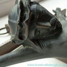 Load image into Gallery viewer, Large and Very Sculptural Crucifixion Model. Unique Cast Bronze of Vintage Design/ Made in Germany.
