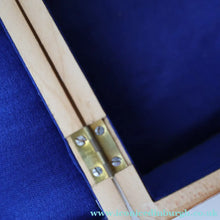 Load image into Gallery viewer, LARGE Antique 19th Century MAUCHLINE Ware Box. View of a Scottish Waterfall on the Lid
