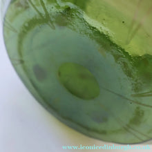 Load image into Gallery viewer, LARGE Bohemian Glass KRALIK Vase with Striefen and Flecken Decoration, c 1899
