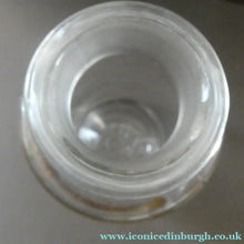Load image into Gallery viewer, Large Antique Clear Glass Chemist Bottle. TROCH: IPECACUAN: with Original Foil Label and Ball Stopper
