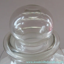 Load image into Gallery viewer, Antique Chemist Bottle with Ball Stopper and Foil Glass Covered Label
