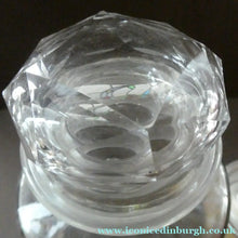 Load image into Gallery viewer, Large Antique Clear Glass Chemist Bottle. TROCH: IPECACUAN: with Original Foil Label and Ball Stopper
