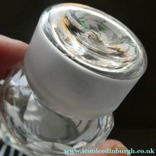 Load image into Gallery viewer, Large Antique Clear Glass Chemist Bottle. TROCH: IPECACUAN: with Original Foil Label and Ball Stopper
