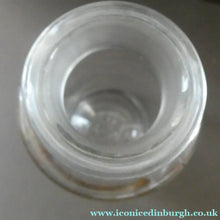 Load image into Gallery viewer, Large Antique Clear Glass Chemist Bottle. TROCH: IPECACUAN: with Original Foil Label and Ball Stopper
