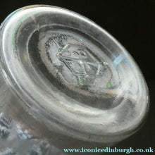 Load image into Gallery viewer, Large Antique Clear Glass Chemist Bottle. TROCH: IPECACUAN: with Original Foil Label and Ball Stopper

