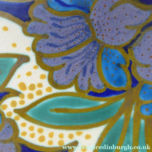 Load image into Gallery viewer, Large ART DECO Gouda Pottery Wall Plate or Charger. Rarer Hasler Pattern; c 1928
