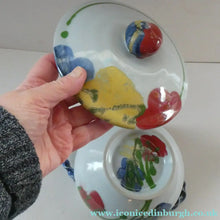 Load image into Gallery viewer, Large Art Pottery Lidded Tureen Designed in the 1980s by Janice Tachalenok

