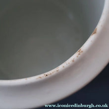 Load image into Gallery viewer, LARGE Early 20th Century Antique Grimwades White Hooped Household Jar or Canister. MEAL (in green letters)
