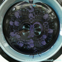 Load image into Gallery viewer, 1960s Scandinavian Arabia Pottery Platter Blue Fructus Apple Design
