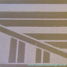 Load image into Gallery viewer, LARGE Genuine 1930s Art Deco Wall Mirror with Stepped Geometric Border
