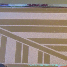 Load image into Gallery viewer, LARGE Genuine 1930s Art Deco Wall Mirror with Stepped Geometric Border
