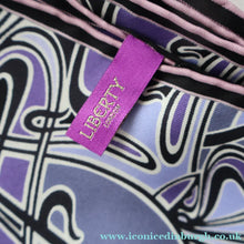 Load image into Gallery viewer, LARGE "As New" Vintage LIBERTY "Ianthe" Silk Scarf with Attractive Art Nouveau Pattern BOXED

