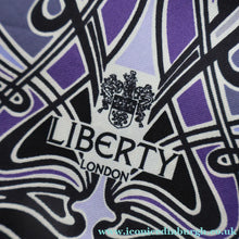 Load image into Gallery viewer, LARGE "As New" Vintage LIBERTY "Ianthe" Silk Scarf with Attractive Art Nouveau Pattern BOXED
