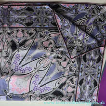 Load image into Gallery viewer, LARGE "As New" Vintage LIBERTY "Ianthe" Silk Scarf with Attractive Art Nouveau Pattern BOXED

