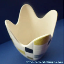 Load image into Gallery viewer, Large MIDWINTER Stylecraft Mosaic Freeform Handkerchief Vase by Jessie Tait. Stylecraft 1960s
