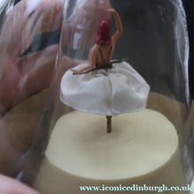 Load image into Gallery viewer, LARGE MUSICAL Vintage Bols Ballerina Bottle. Triple Sec Label. Working - Vintage Cocktail Accessories
