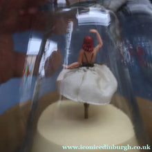 Load image into Gallery viewer, LARGE MUSICAL Vintage Bols Ballerina Bottle. Triple Sec Label. Working - Vintage Cocktail Accessories
