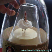 Load image into Gallery viewer, LARGE MUSICAL Vintage Bols Ballerina Bottle. Triple Sec Label. Working - Vintage Cocktail Accessories
