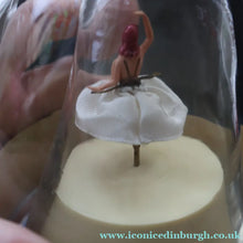 Load image into Gallery viewer, LARGE MUSICAL Vintage Bols Ballerina Bottle. Triple Sec Label. Working - Vintage Cocktail Accessories
