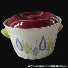 Load image into Gallery viewer, Norwegian Flamingo TULIPAN  Lidded Serving Dish. Inger Waage
