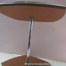 Load image into Gallery viewer, G-Plan Style Teak Veneer Tabletop Desktop Mirror Rotating 1960s
