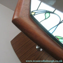 Load image into Gallery viewer, G-Plan Style Teak Veneer Tabletop Desktop Mirror Rotating 1960s
