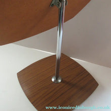 Load image into Gallery viewer, G-Plan Style Teak Veneer Tabletop Desktop Mirror Rotating 1960s
