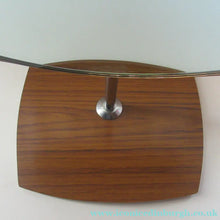 Load image into Gallery viewer, G-Plan Style Teak Veneer Tabletop Desktop Mirror Rotating 1960s
