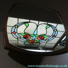 Load image into Gallery viewer, G-Plan Style Teak Veneer Tabletop Desktop Mirror Rotating 1960s
