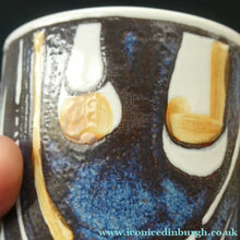 Load image into Gallery viewer, LARGE Royal Copenhagen Faience Annual Mug for the Year 1973
