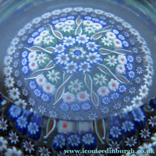 Load image into Gallery viewer, Large Caithness Whitefriars 1980s Millefiori Canes Paperweight
